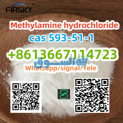 Cas 593-51-1 Methylamine hydrochloride Threema: SFTJNCW5 telegram +8613667114723
