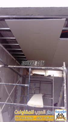 تنفيذ ملاحق اسمنت بورد خارجية في الرياض| مؤسسة مدار العرب 0551033861