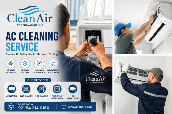 Same-Day AC Cleaning Service in Dubai | Clean Air UAE